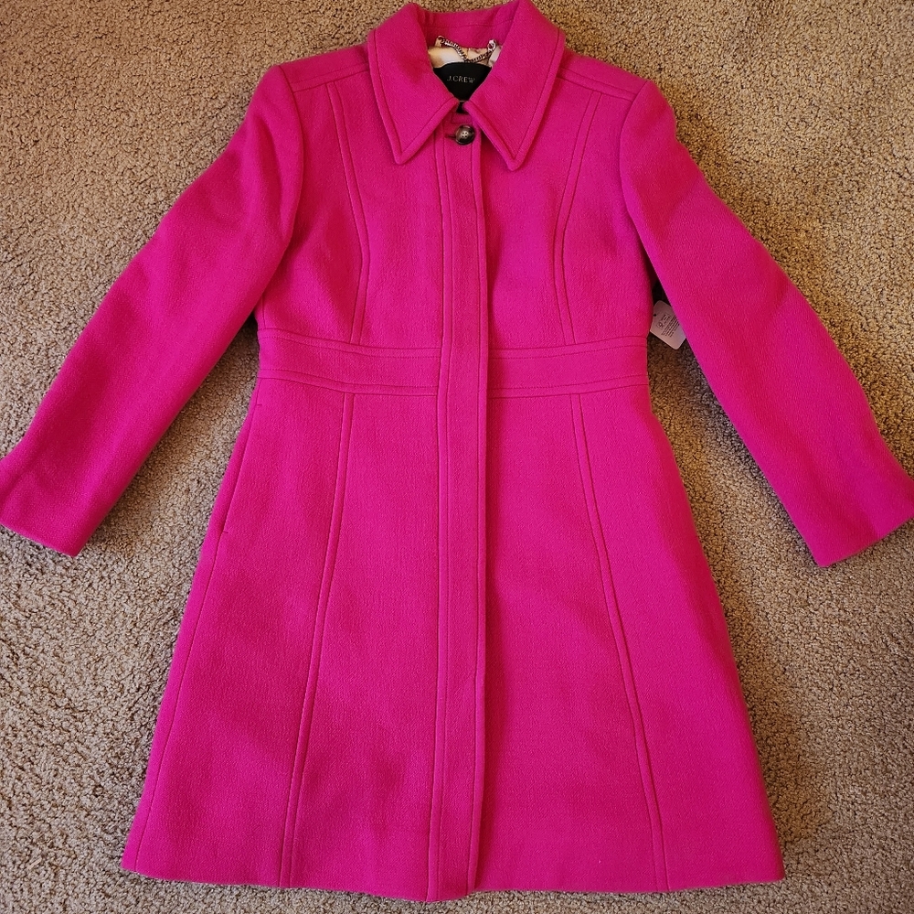 J.Crew NWT New Lady Day Topcoat